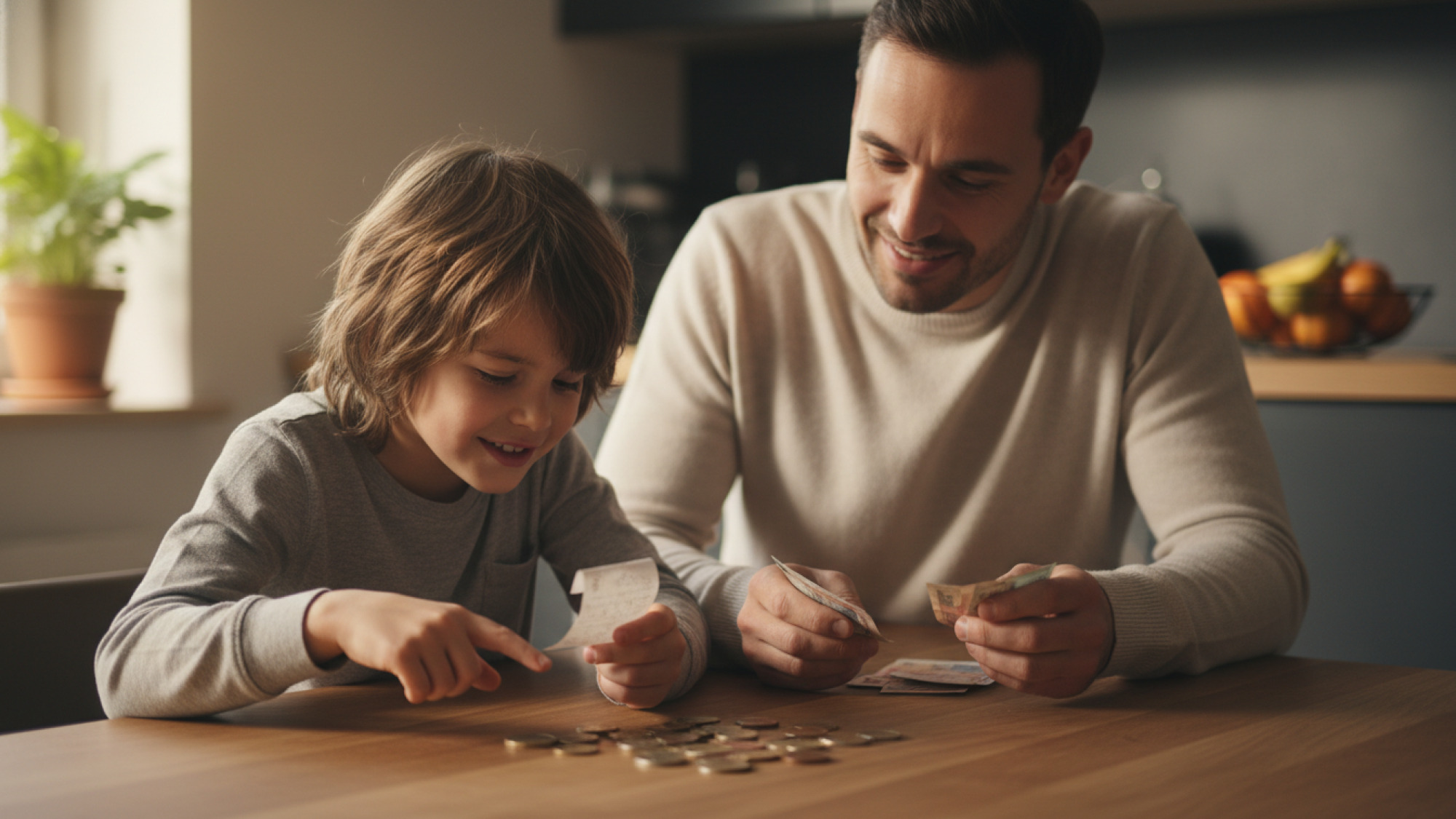 Rückgeld verstehen und üben: Alltagstipps für Kinder