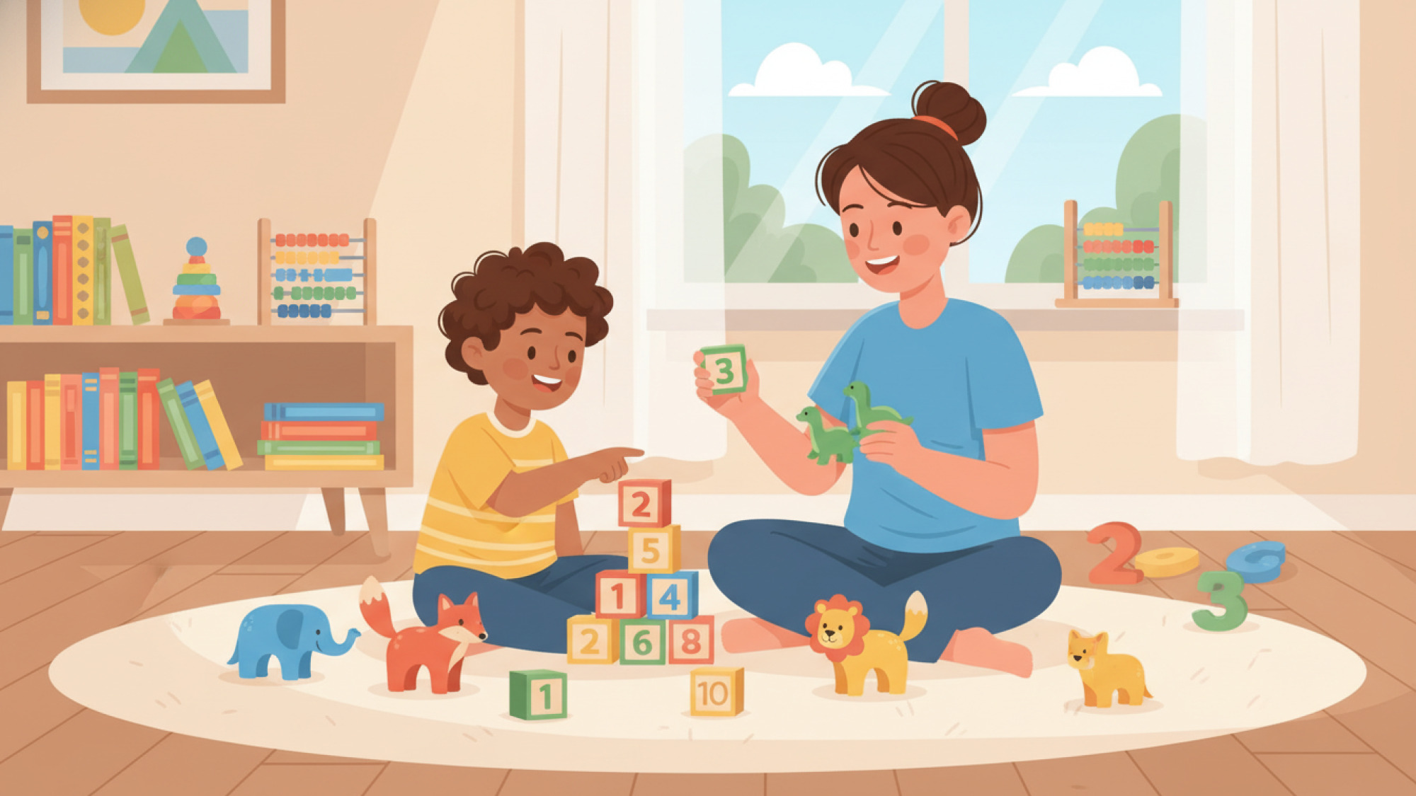 früh zählen lernen