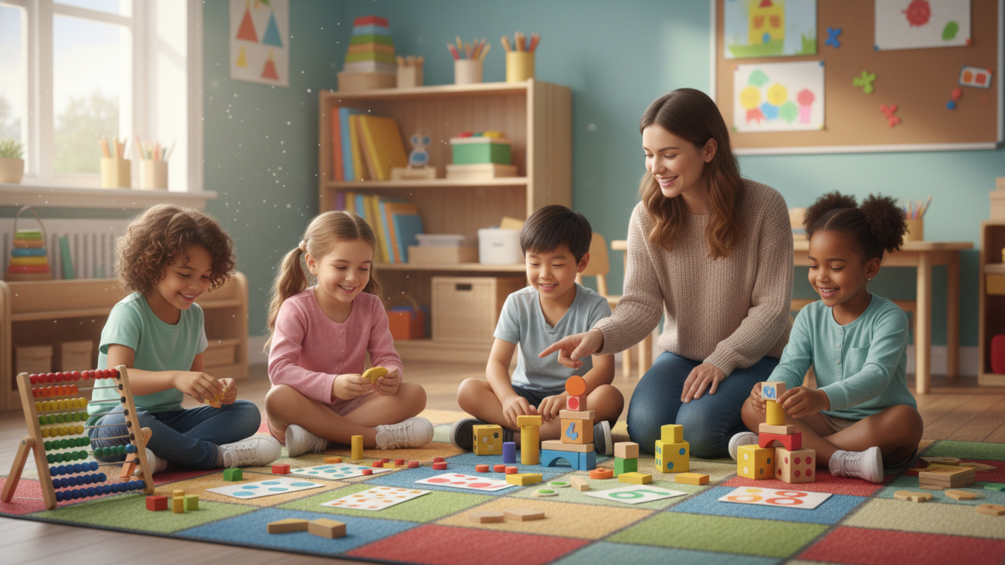 Mathe üben Kindergarten