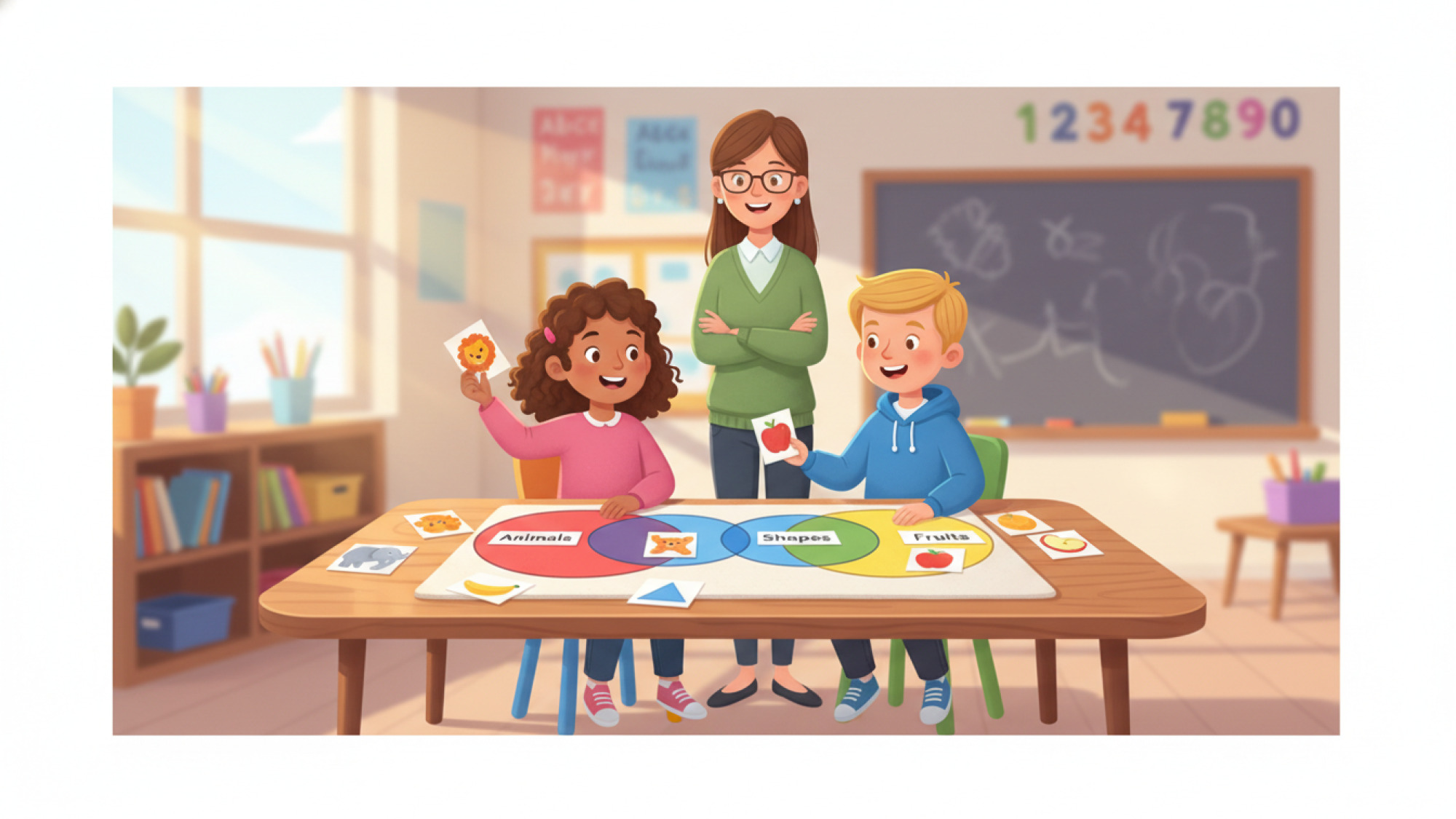 Venn-Diagramme 2. Klasse