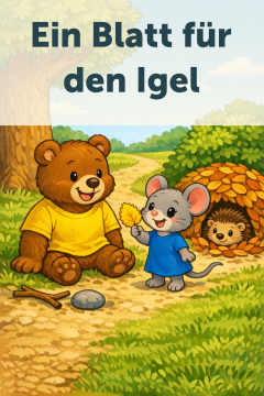 Ein Blatt für den Igel
