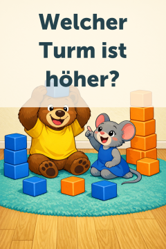 Welcher Turm ist höher?
