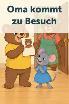 Oma kommt zu Besuch