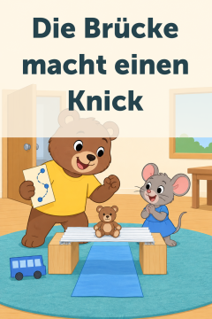 Die Brücke macht einen Knick
