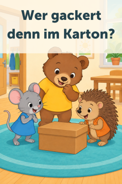 Wer gackert denn im Karton?