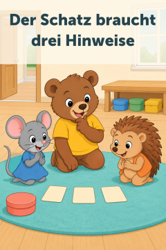 Der Schatz braucht drei Hinweise