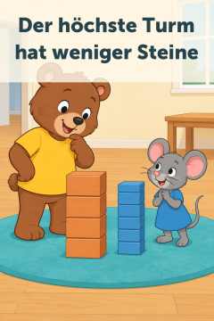 Der höchste Turm hat weniger Steine