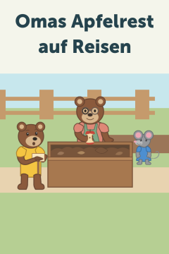 Omas Apfelrest auf Reisen