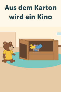 Aus dem Karton wird ein Kino