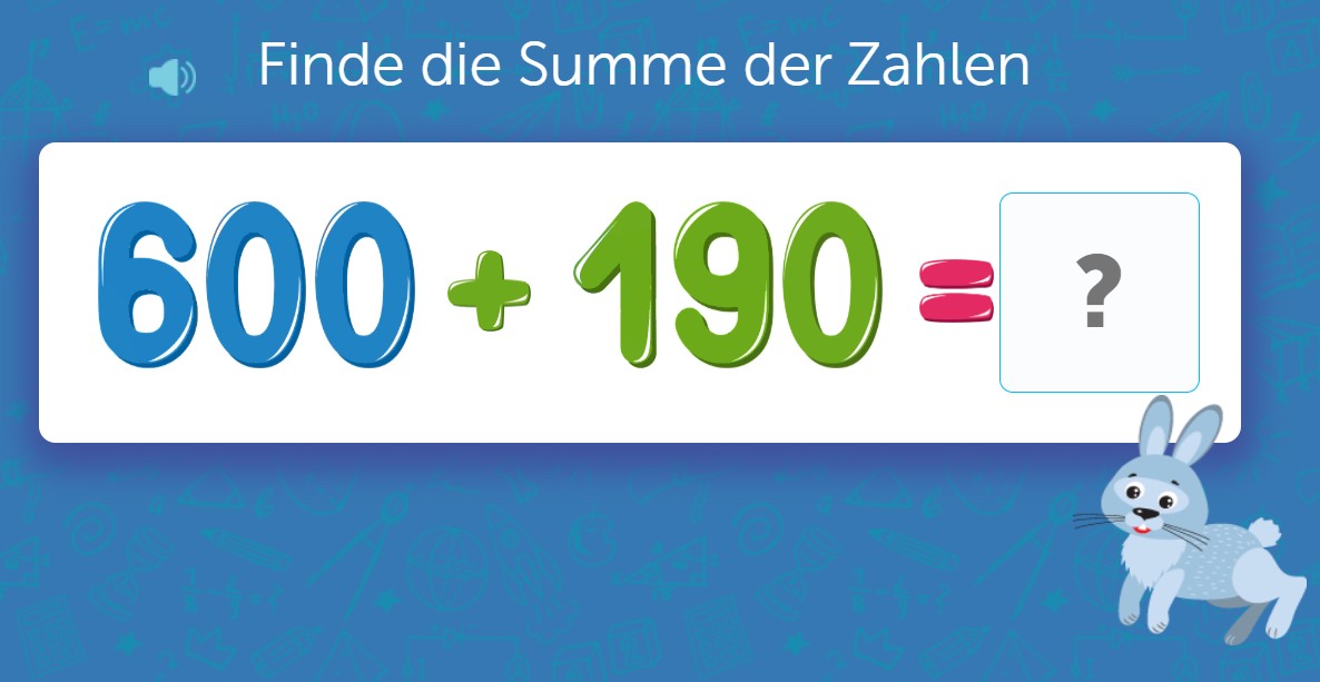 Addition dreistelliger Zahlen bis 1000 – Zehner und Hunderter online