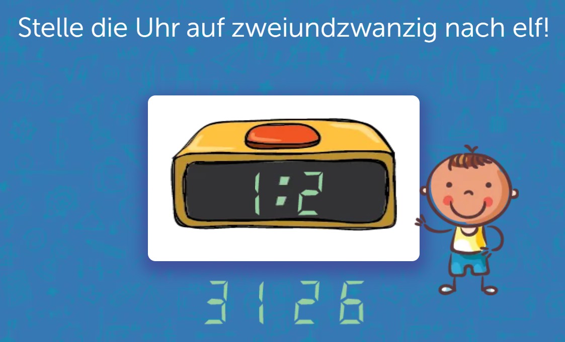 Digitale Uhr stellen – Uhrzeit lernen & verstehen | Schlaumik.de